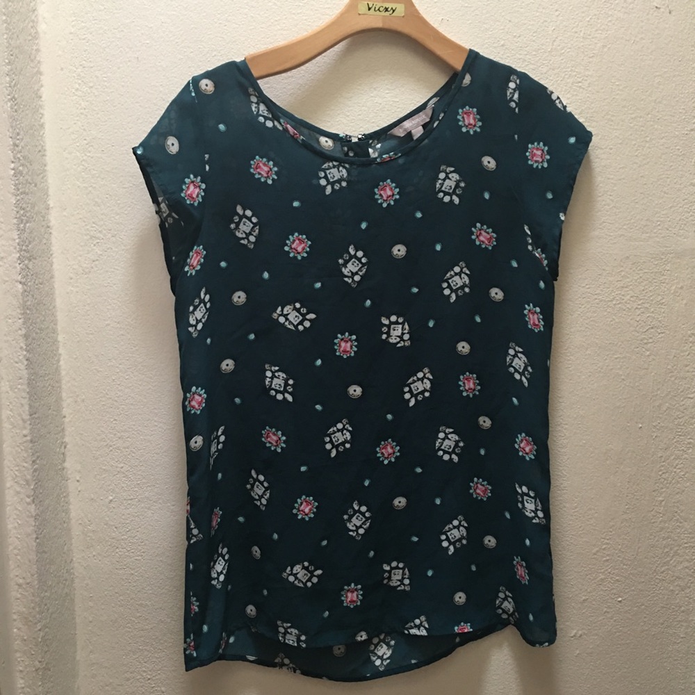 💚 EUC Banana Republic Sheer Top